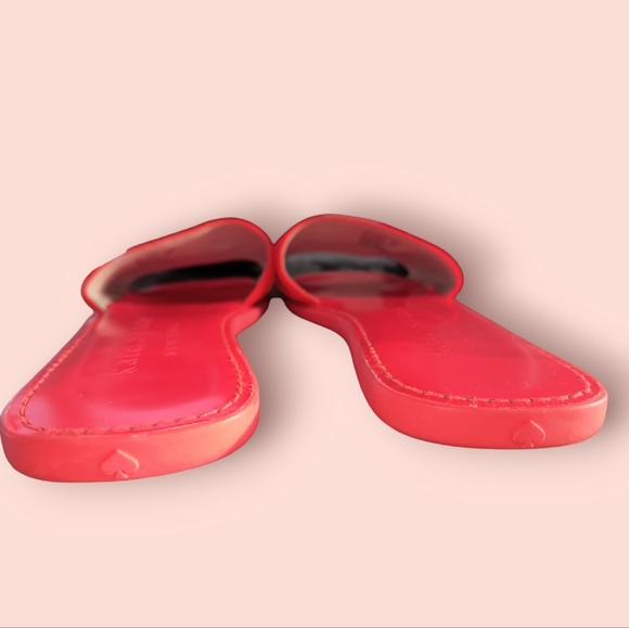 Kate Spade Neon Orange/Pink Sadie Sandals Size 8 - Picture 6 of 17